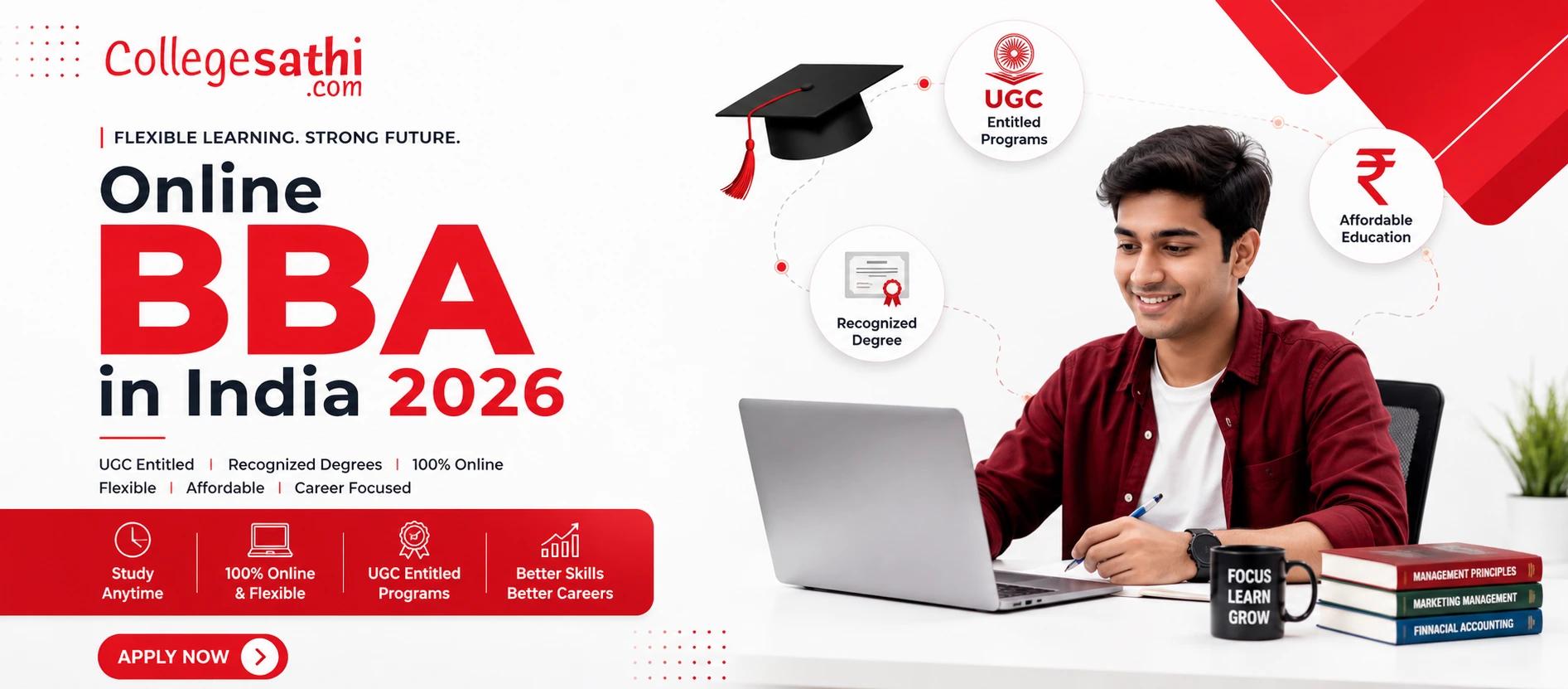 Online BBA Courses in India 2026: Best Colleges, Fees, UGC Validity & Admission