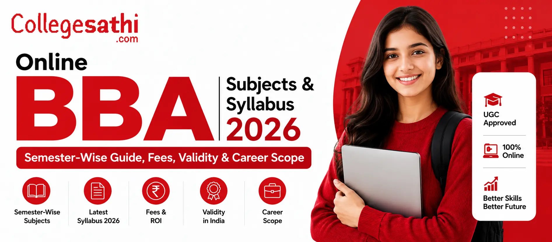 Online BBA Subjects & Syllabus 2026: Semester-Wise Guide, Fees, Validity & Career Scope