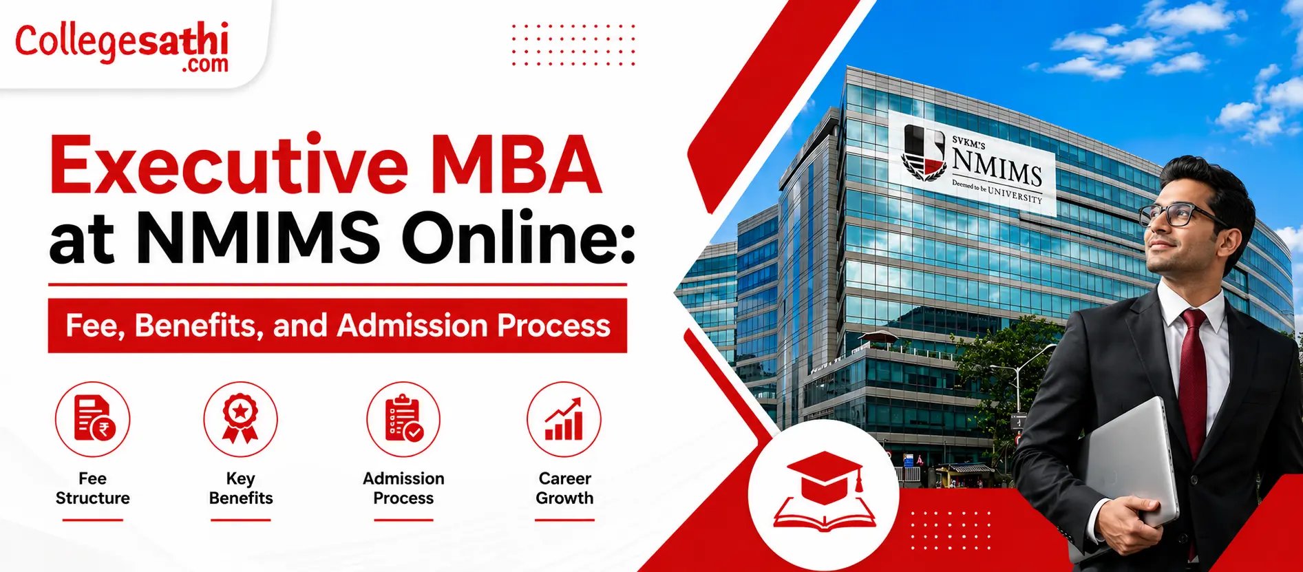 Executive MBA at NMIMS Online: Fee, Benefits, and Admission Process