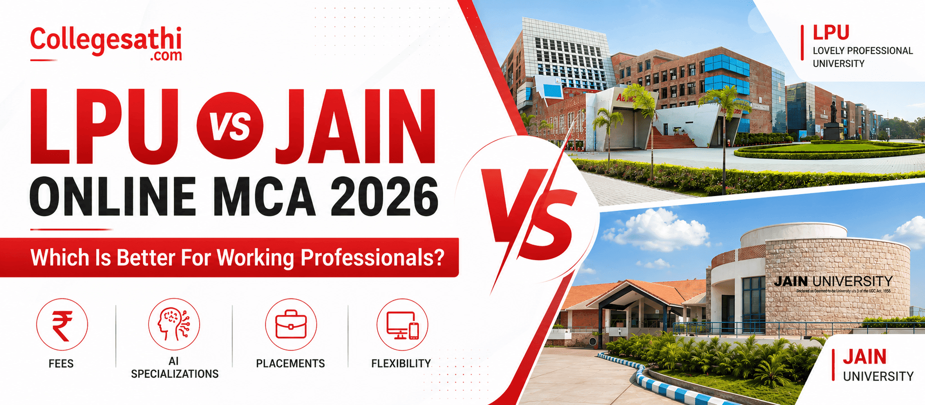 LPU vs Jain University Online MCA: Which Is Better in 2026?