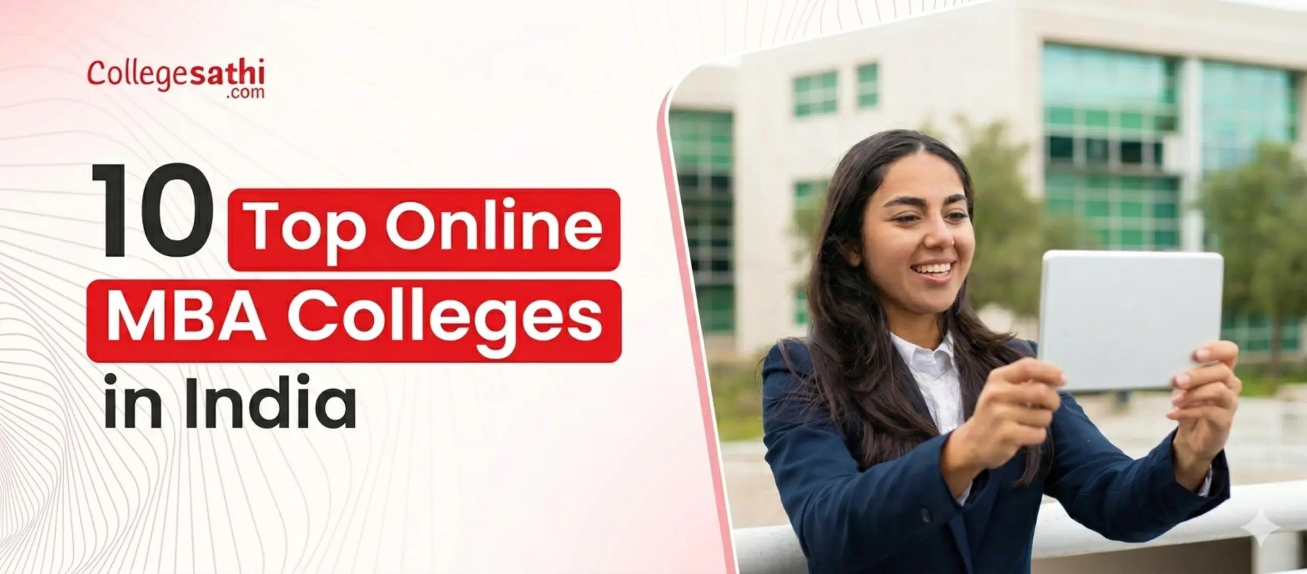 Top 10 Online MBA Colleges in India 2026