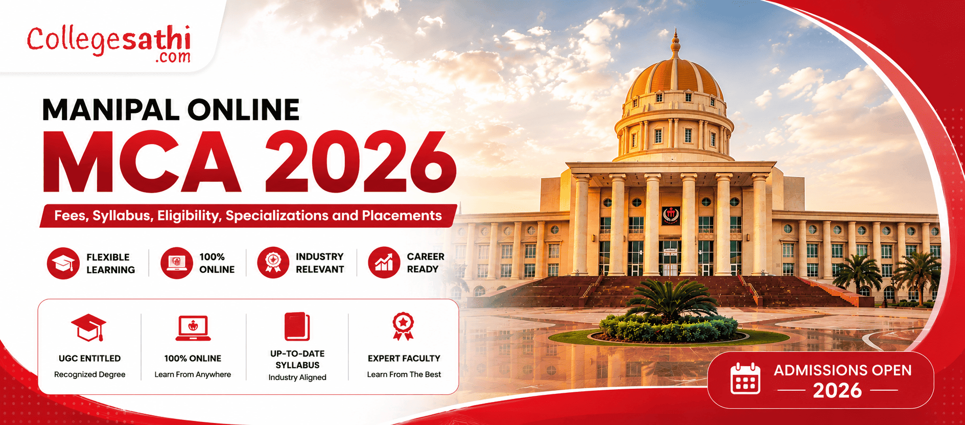 Manipal Online MCA 2026: Fees, Syllabus, Eligibility, Specializations and Placements