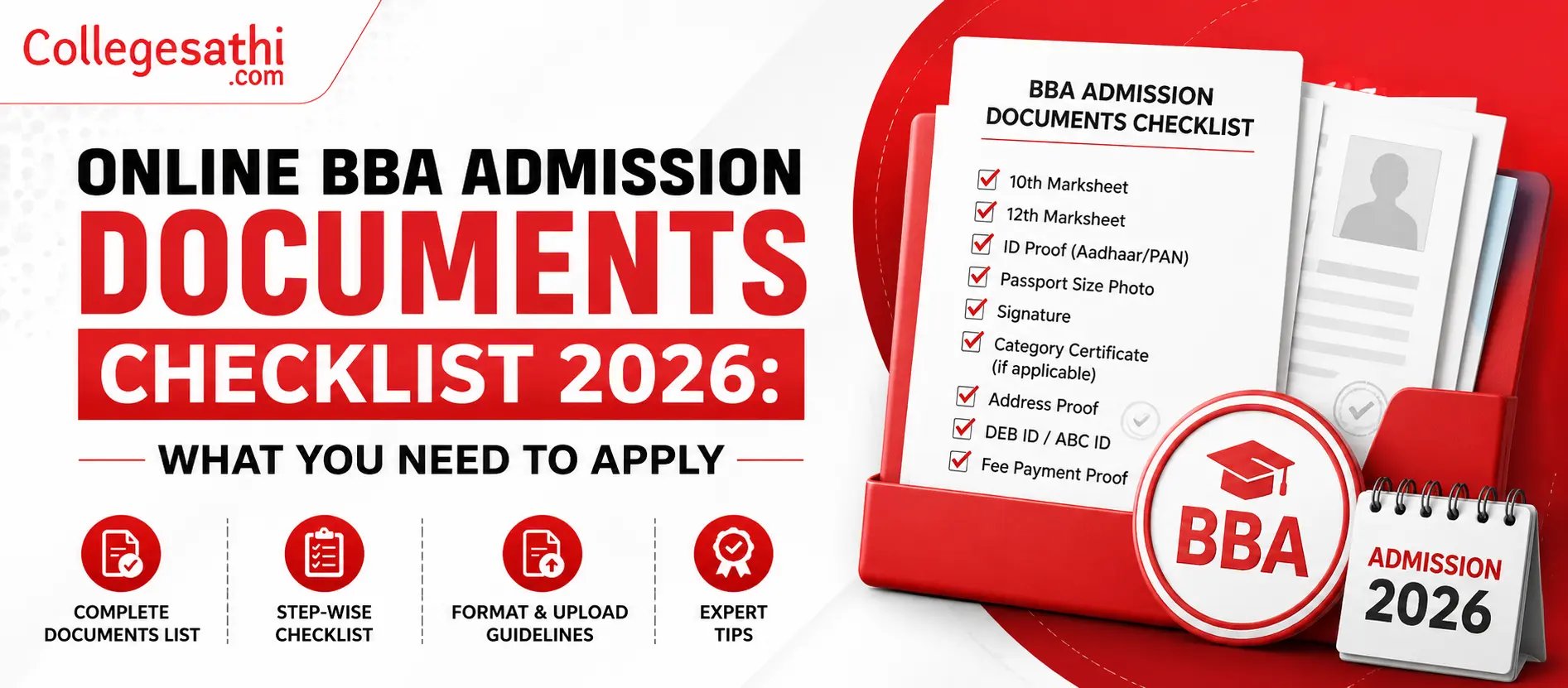 Online BBA Admission Documents Checklist 2026: What You Need to Apply