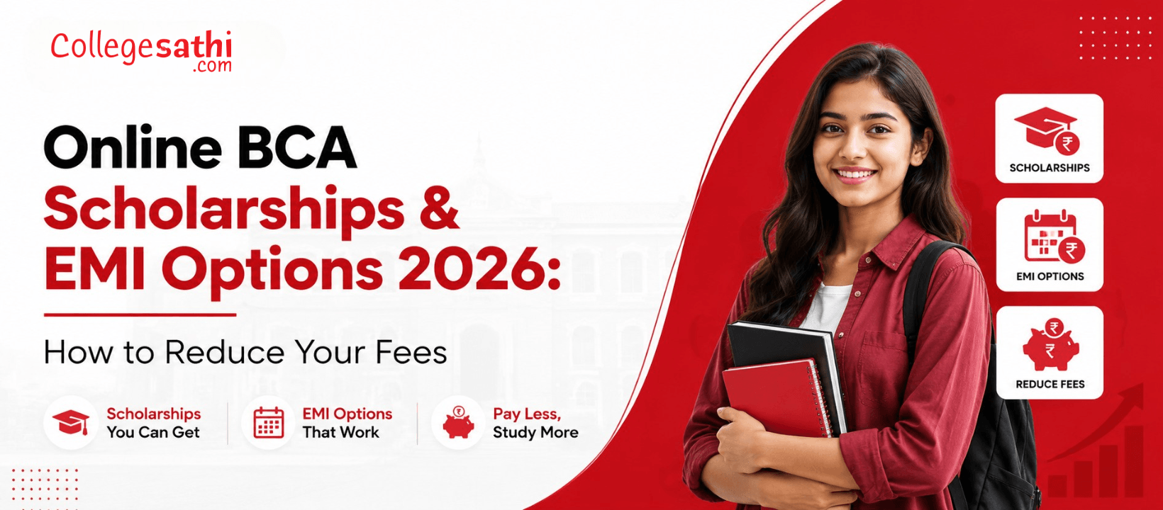 Online BCA Scholarships & EMI Options 2026: How to Reduce Your Fees