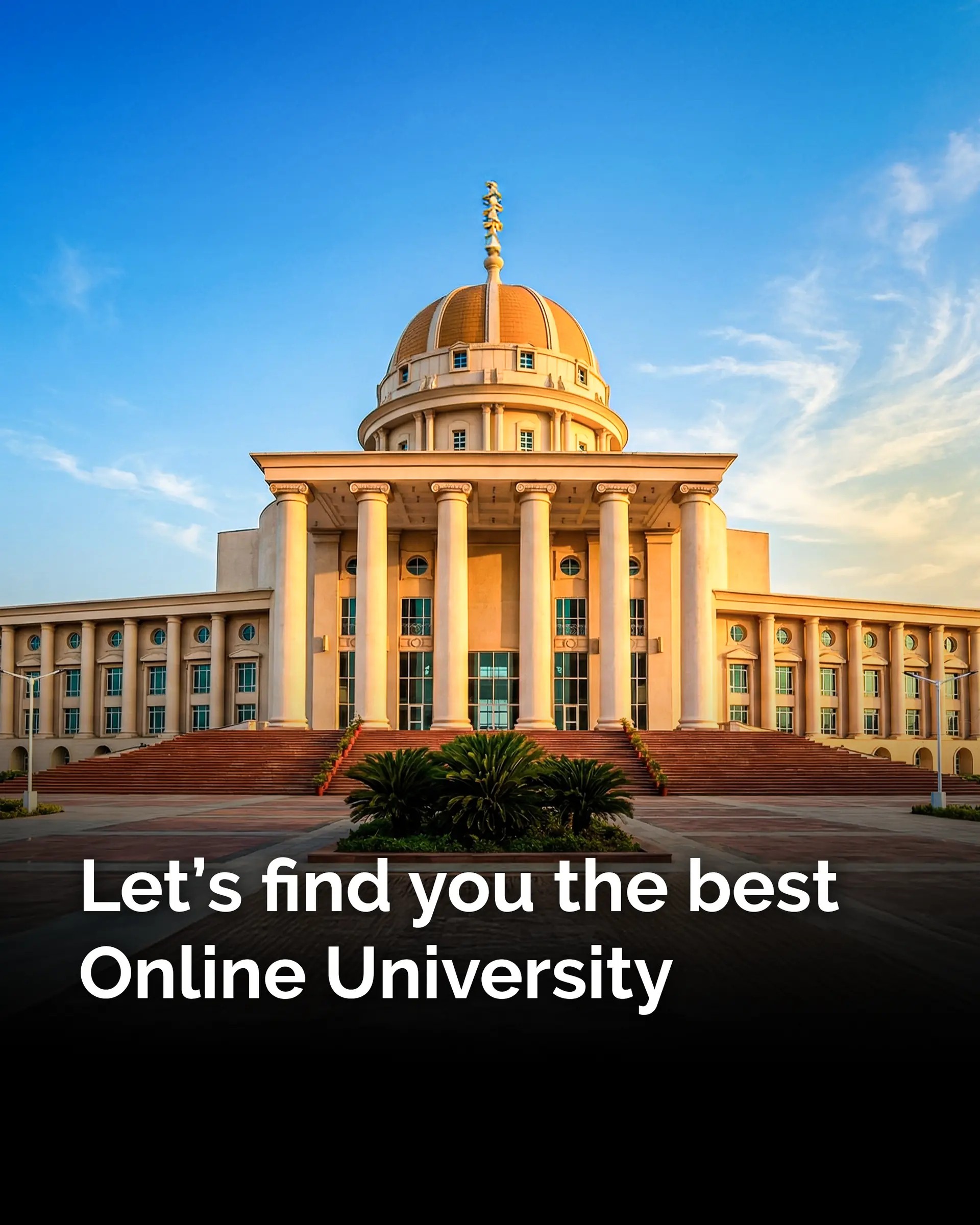 Find the best online university